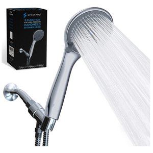 High Pressure 3-Function Handheld Shower Head